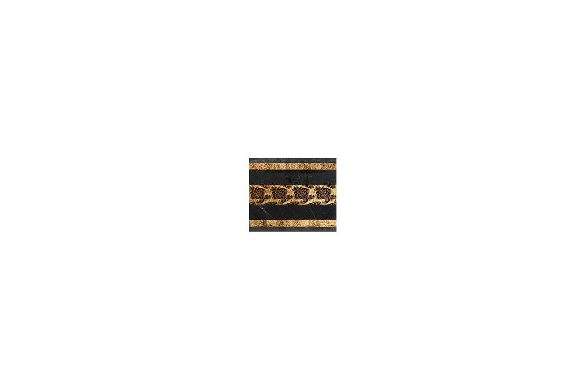 Мрамор Petra Antiqua Evolution 2 Braid 4 Nero Marquinia Gold 25,5 X 30,5 Cm