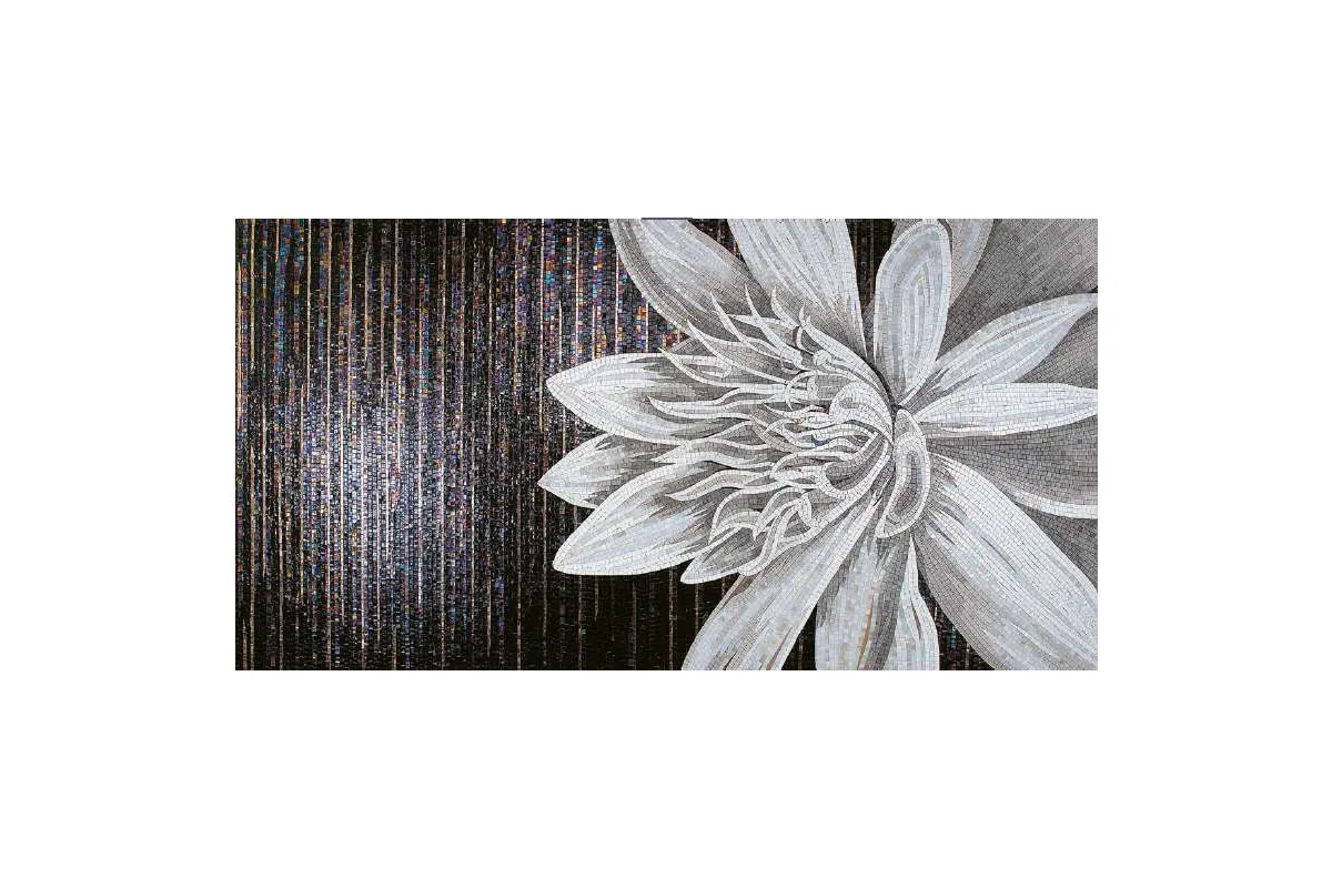 Мозаика Sicis Flower Power Flo2B&W