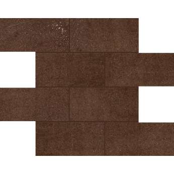 Керамогранит Florim Design Flowtech Russet Modulo Muretto Sfalsato 7.5x15