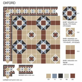 Керамогранит TopCer Victorian Designs Oxford