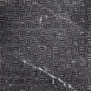 Мрамор Petra Antiqua Lacche 1 ROLLING Fondo Naturale - Decoro Nero Marquinia 30,5 x 30,5