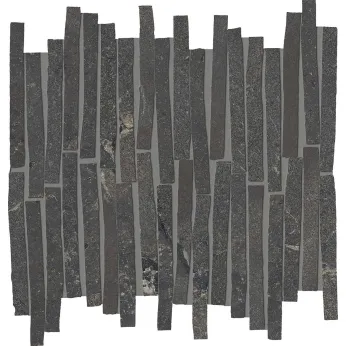 Керамогранит Provenza by Emil Group Unique Intensity Purestone Black Mosaico Stick
