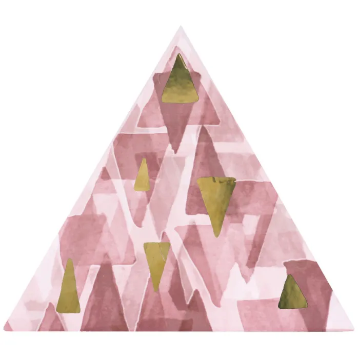 Керамогранит Petracers Triangolo (Трианголо) Rosa Oro