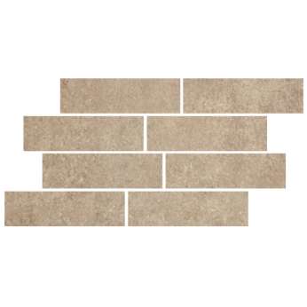 Керамогранит Cir Serenissima Promenade Mosaico Bricks Tan