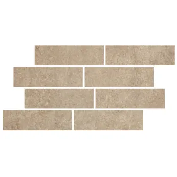 Керамогранит Cir Serenissima Promenade Mosaico Bricks Tan