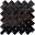 Onyx Black Mosaico Intrecci