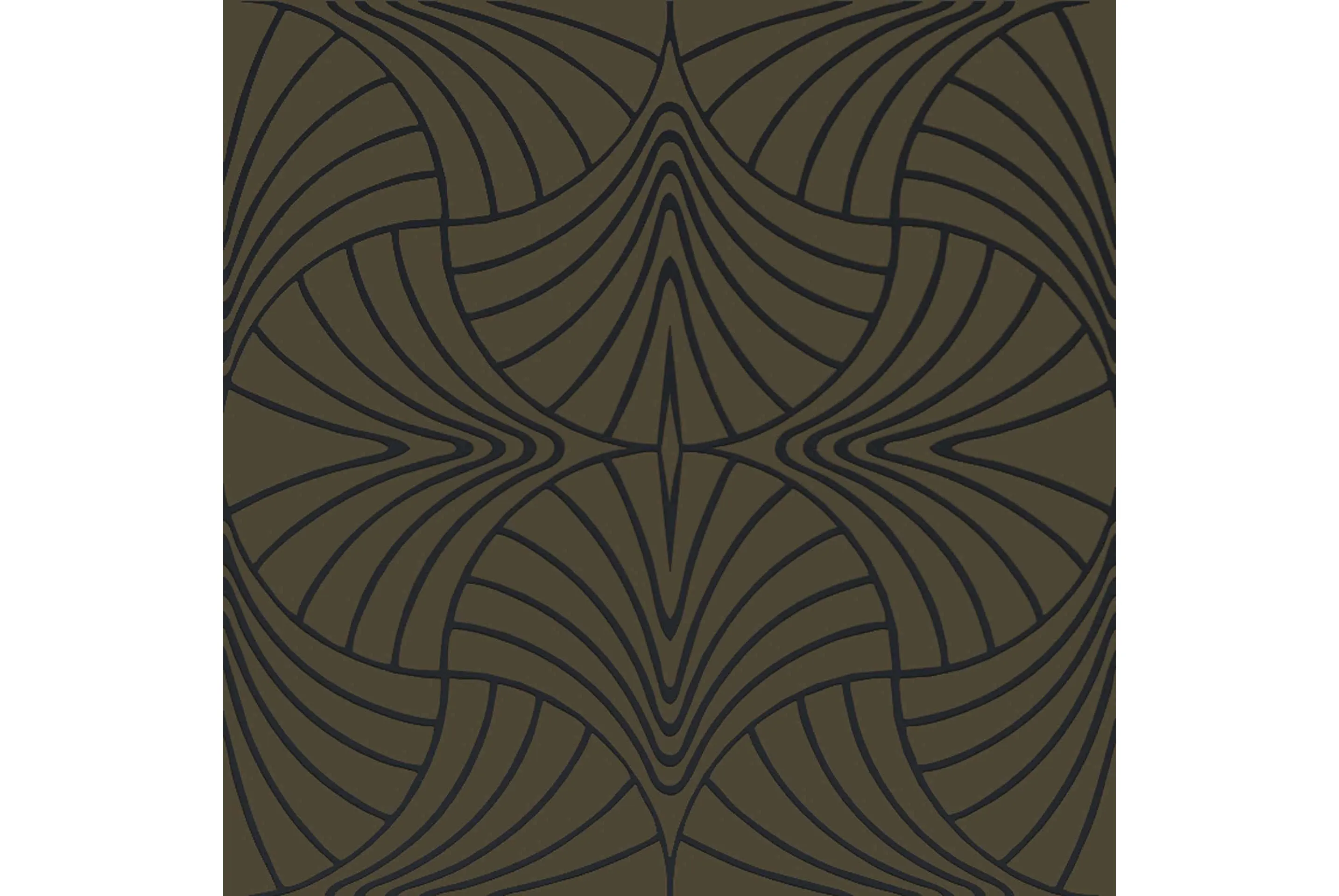 Керамогранит Petracers Swing Piuma Ottone Su Nero