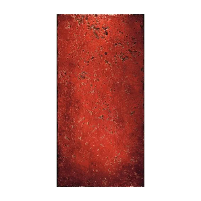 Мрамор Petra Antiqua Lacche 2 RED VENETIAN LACCA Fondo Travertino  Decoro Rosso  30,5 x 60