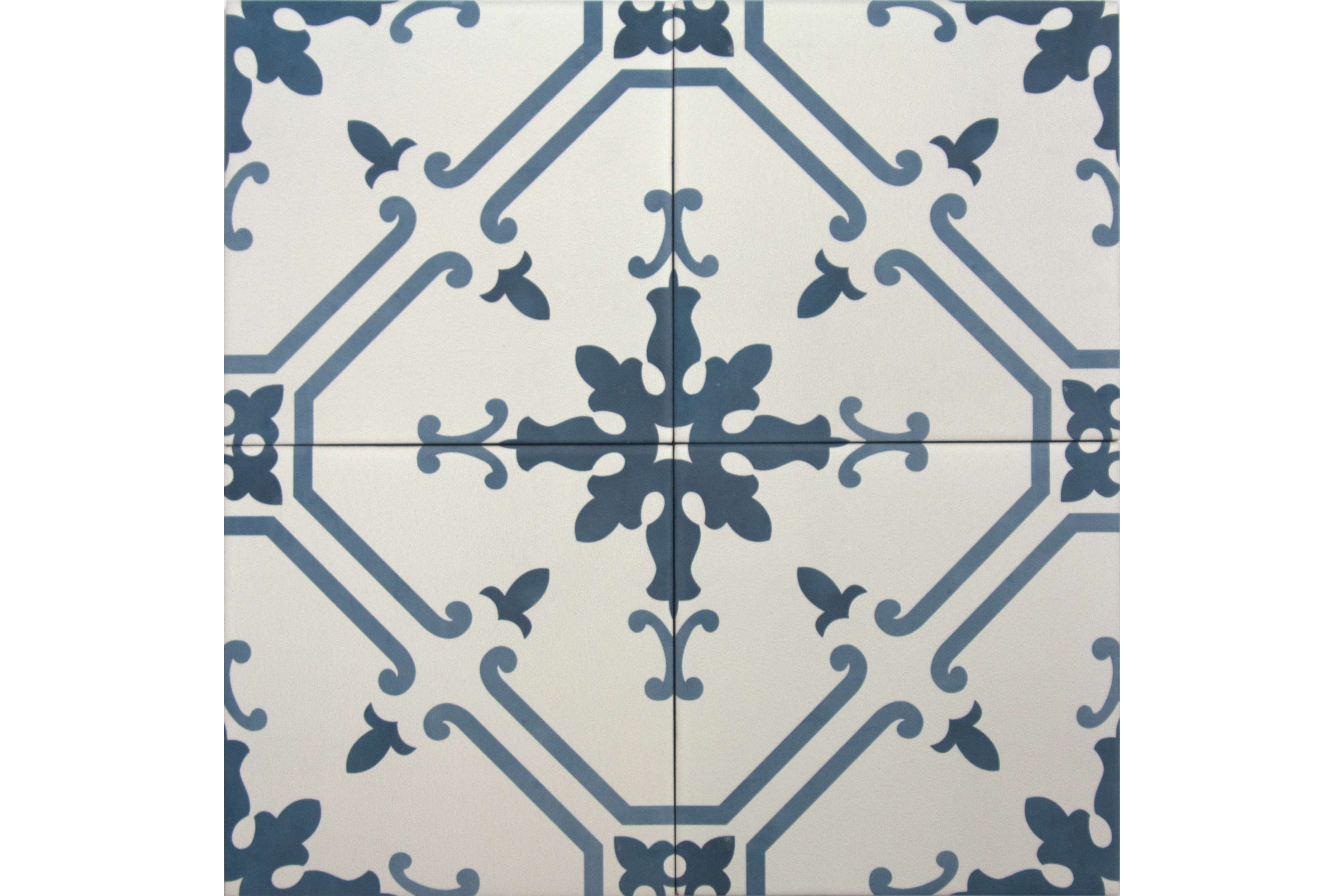 Керамогранит Tonalite Aquarel Decoro Elektra Blu