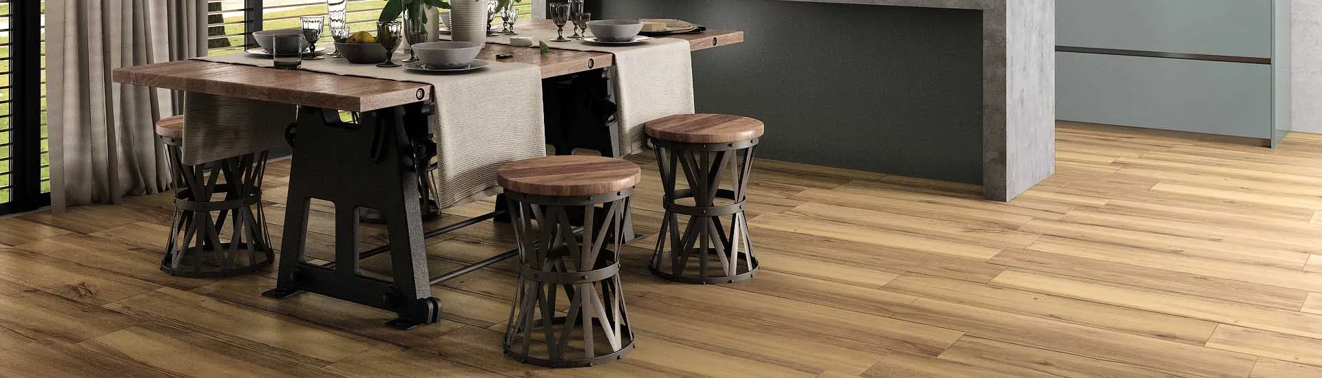 Керамогранит Settecento Plank Myhome Quercia
