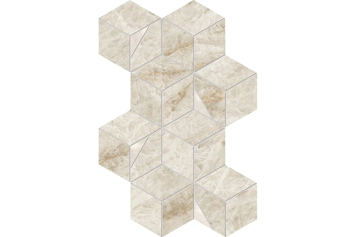 Керамогранит Atlas Concorde Marvel Diva Hex Taj Mahal