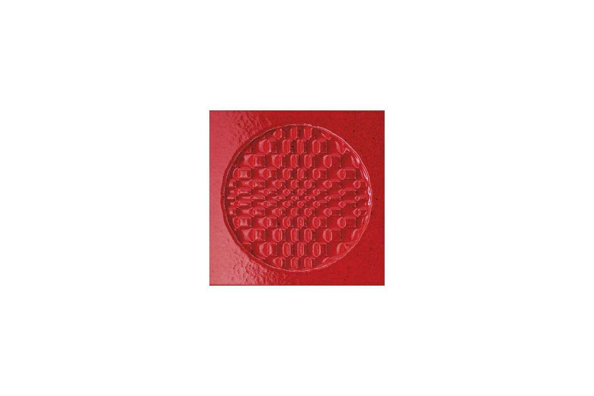 Керамогранит Iris Ceramica Citta di Faenza Decoro Geo Rosso Crackle