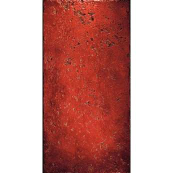 Мрамор Petra Antiqua Lacche 2 RED VENETIAN LACCA Fondo Travertino  Decoro Rosso  30,5 x 60