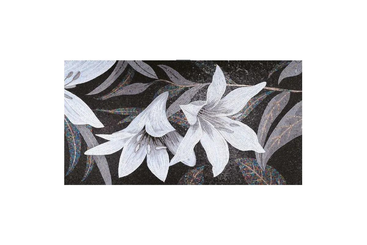 Мозаика Sicis Flower Power Flo12B&W