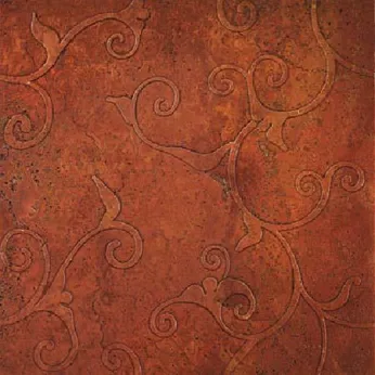 Мрамор Petra Antiqua Lacche 1 DAMASCO 1 Fondo Naturale - Decoro Travertino Rosso 30,5 x 30,5