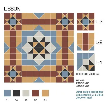 Керамогранит TopCer Victorian Designs Lisbon