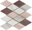 Mosaico Rombo Mix Pink (Мозаика Ромбо Микс Пинк)