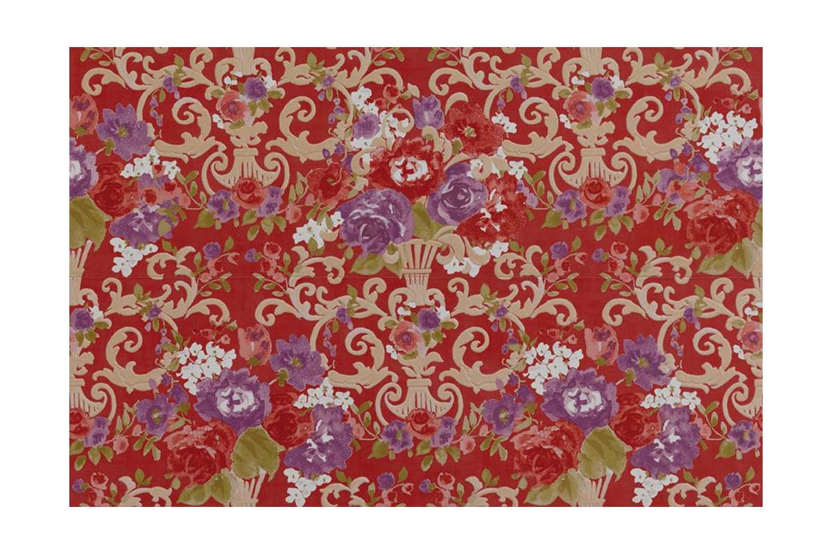 Керамогранит Petracers Primavera Romana (Примавера Романа) Fioritura Su Rosso