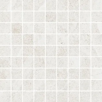 Керамогранит Settecento Nordic Stone Mosaico White 3.1x3.1 Su Rete