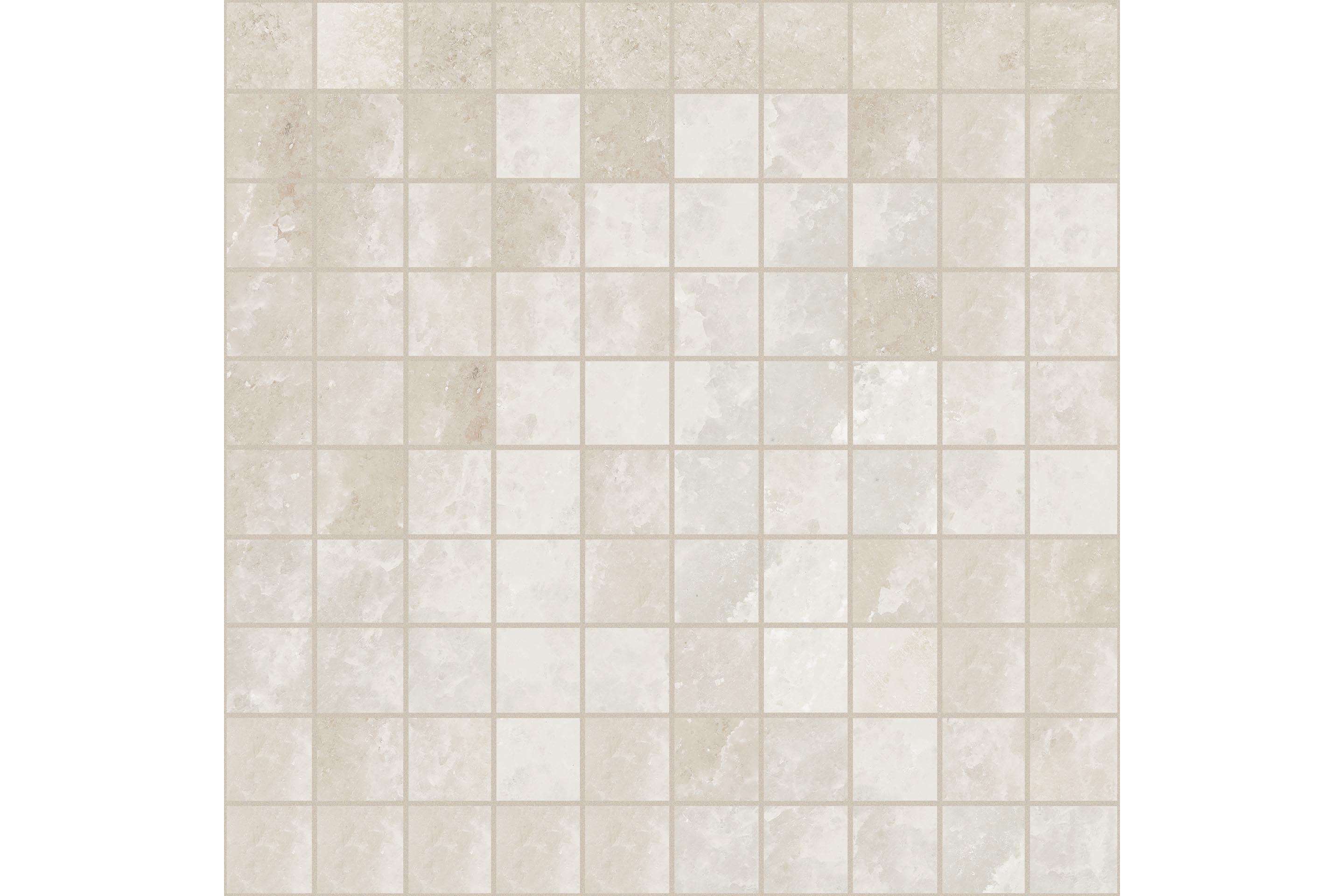 Керамогранит Florim Design Rock Salt White Gold Mosaico Tesere