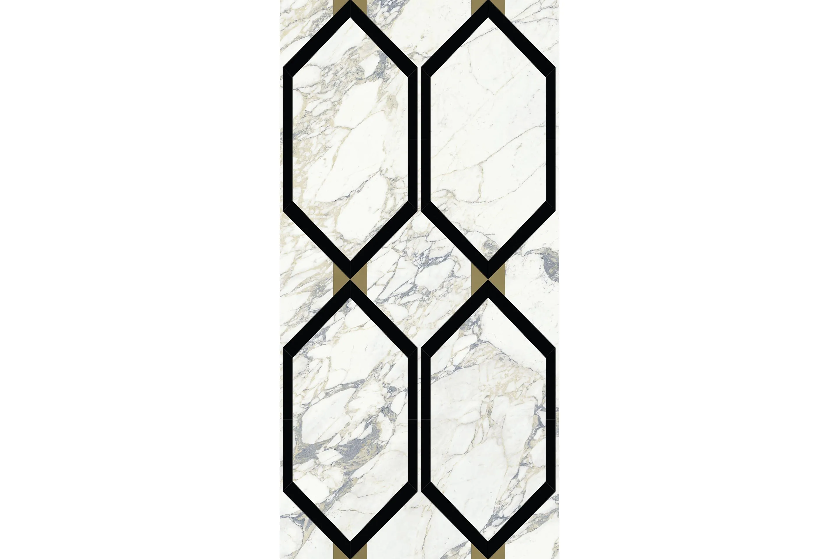 Керамогранит MaxFine by Iris FMG Design Your Slabs Hexagon