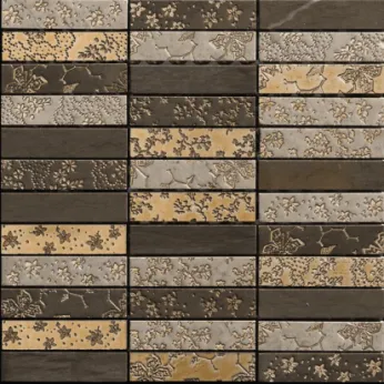 Мрамор Petra Antiqua Acqueforti Mosaics MOSAICO BASSAI 2.5х10 PATCH 2