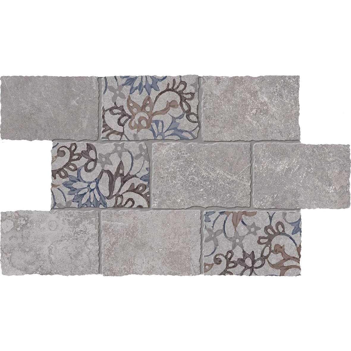 Viva Made by Emil Group - Heritage - <b>Grey Mosaico Major Florita</b> (Вива Мейд - Херитейж - Грей Мозайка Мэйджор Флорита)