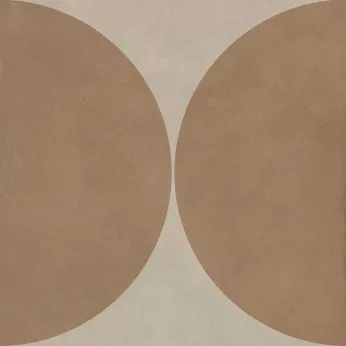 Керамогранит Casalgrande Padana Terrae Сircle Beige + Caramel