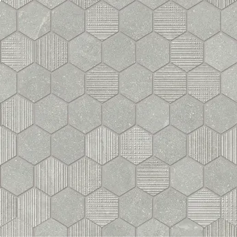 Керамогранит Provenza by Emil Group Eureka Mosaico Esagona Grigio