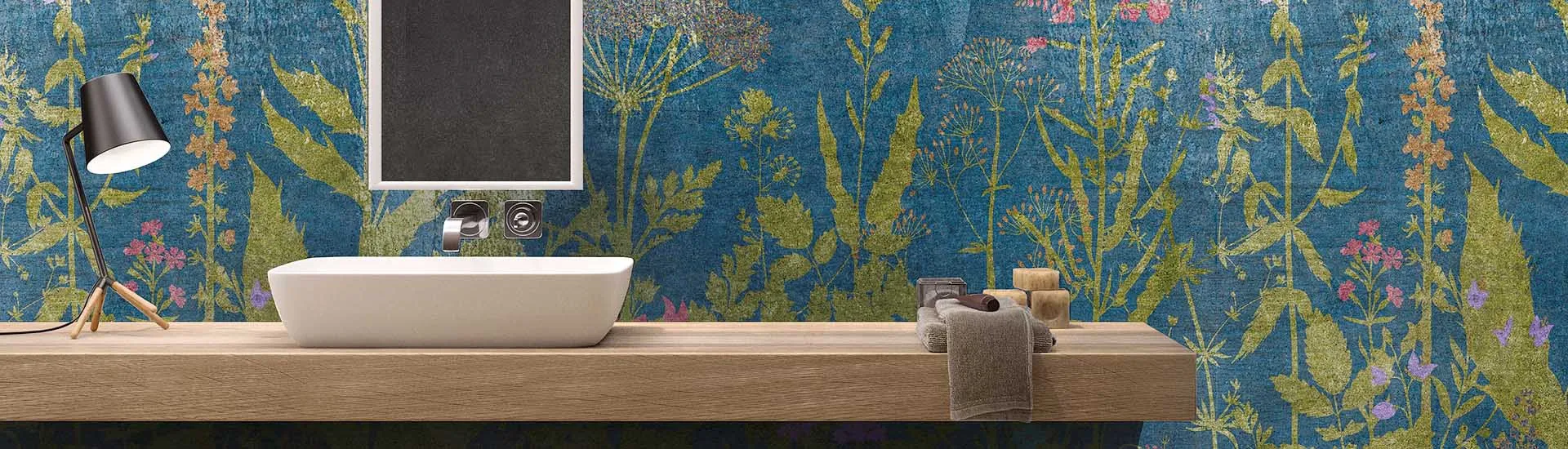 Керамогранит ABK Wide & Style Botanical Blue A