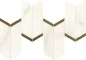 Calacatta Apuano Mosaico Chevron (Калаката Апуано Мозаика Шеврон)