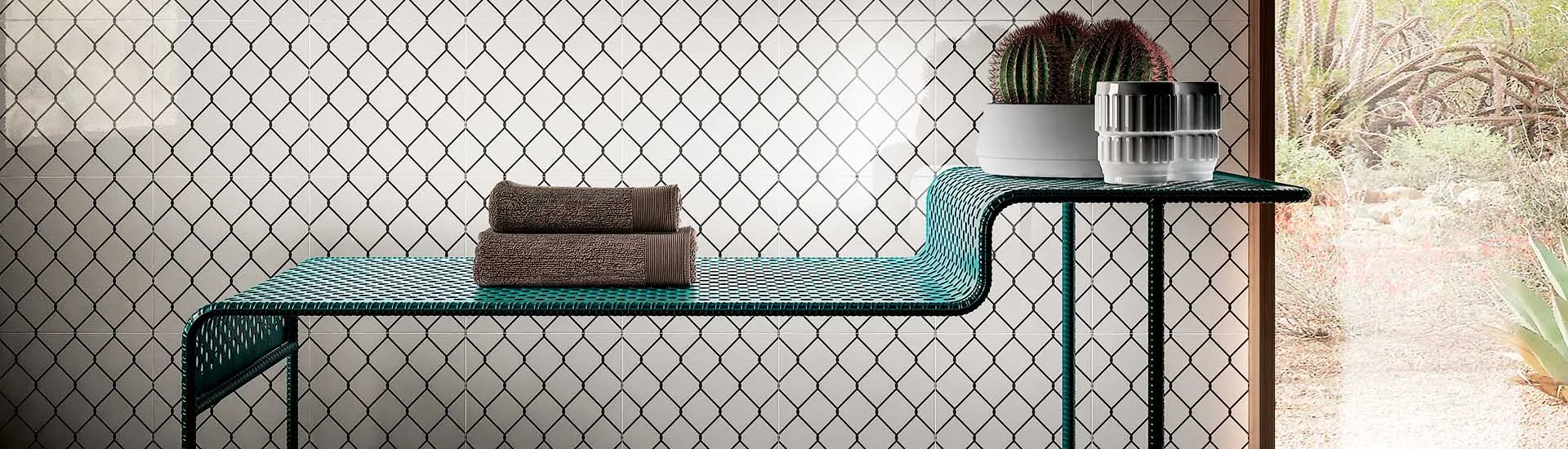 Керамогранит Diesel Living with Iris Ceramica Fence Fence Decoro