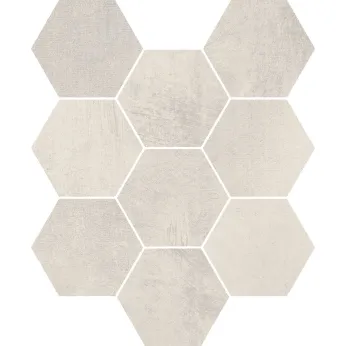 Керамогранит Casalgrande Padana Fusion Mosaico Esagoni White