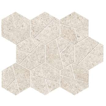 Керамогранит Atlas Concorde Boost Stone White Mosaico Hex