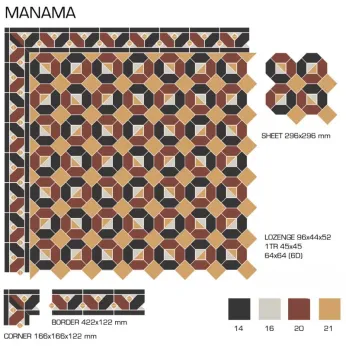 Керамогранит TopCer Victorian Designs Manama