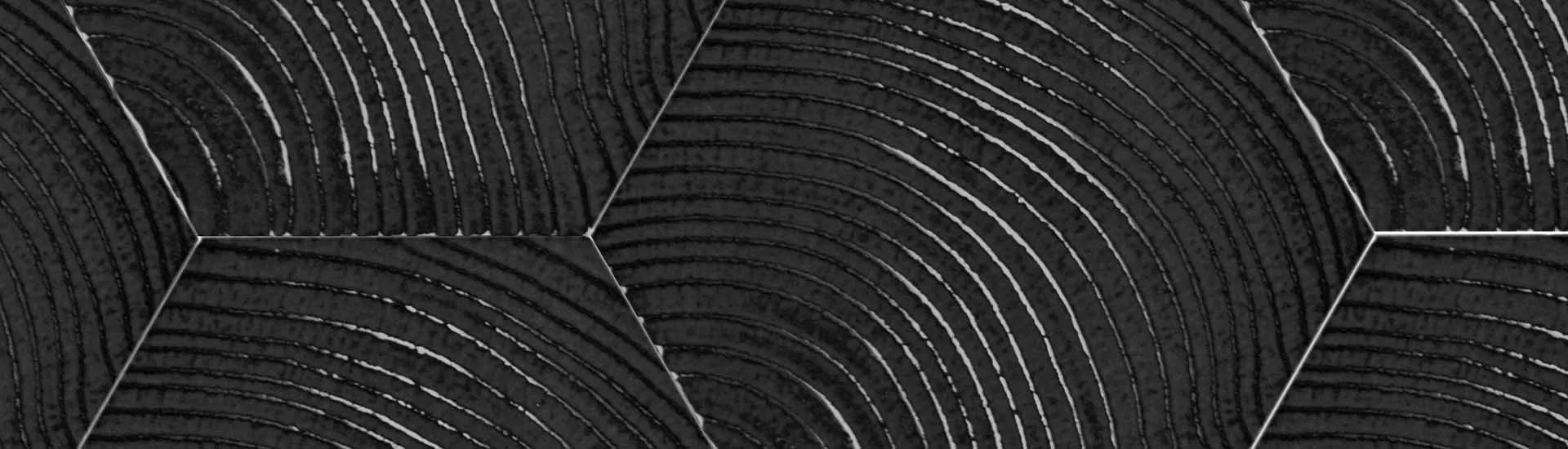 Керамогранит Settecento Matiere Hexa-Style Arbre Black Lappato