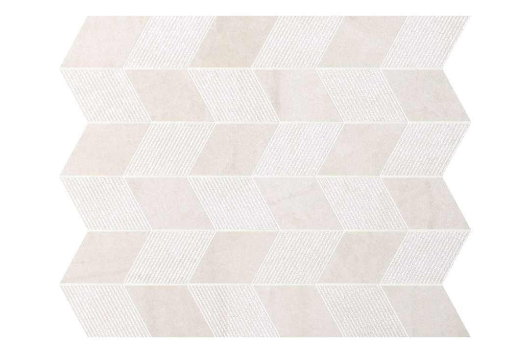 Керамогранит Panaria Trilogy Mosaico Freccia Onix Light