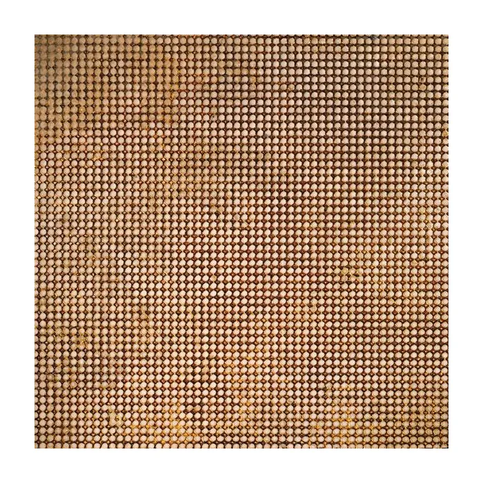 Мрамор Petra Antiqua Lacche 2 NAIL Fondo Oro Decoro Travertino Chiaro  30,5 x 30,5