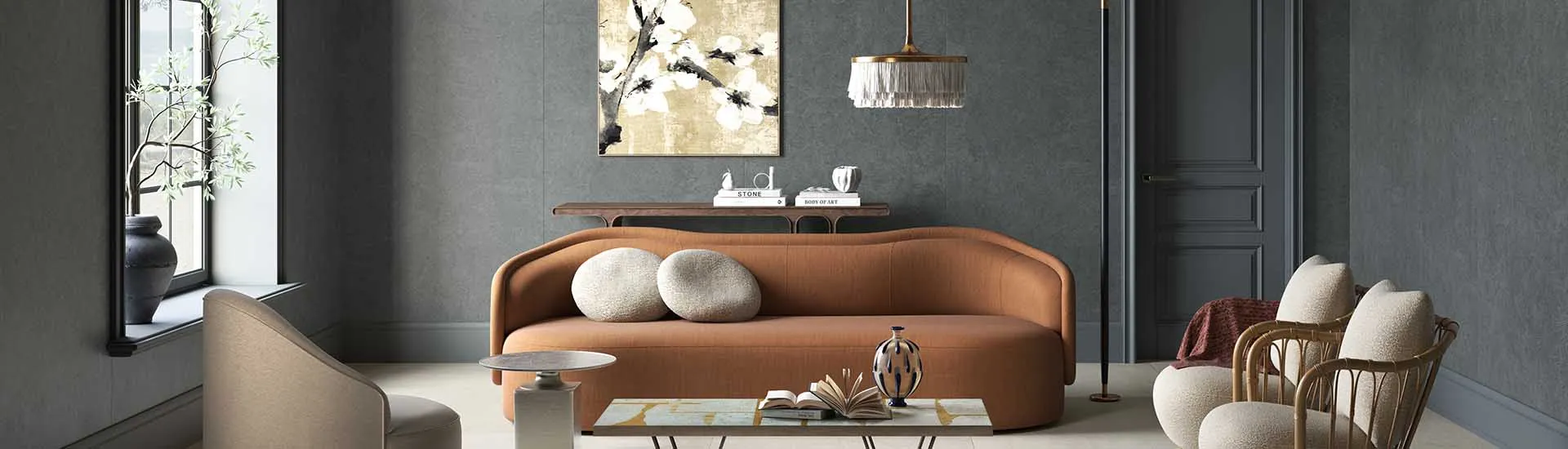 Керамогранит Laminam Rus Gemini Cenere