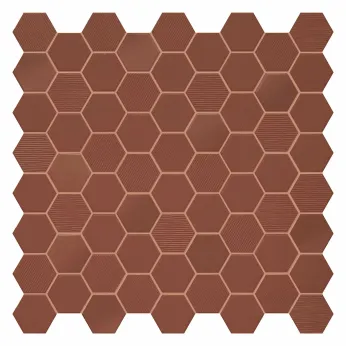 Керамогранит Terratinta Ceramiche Hexa Rusty Red Mix