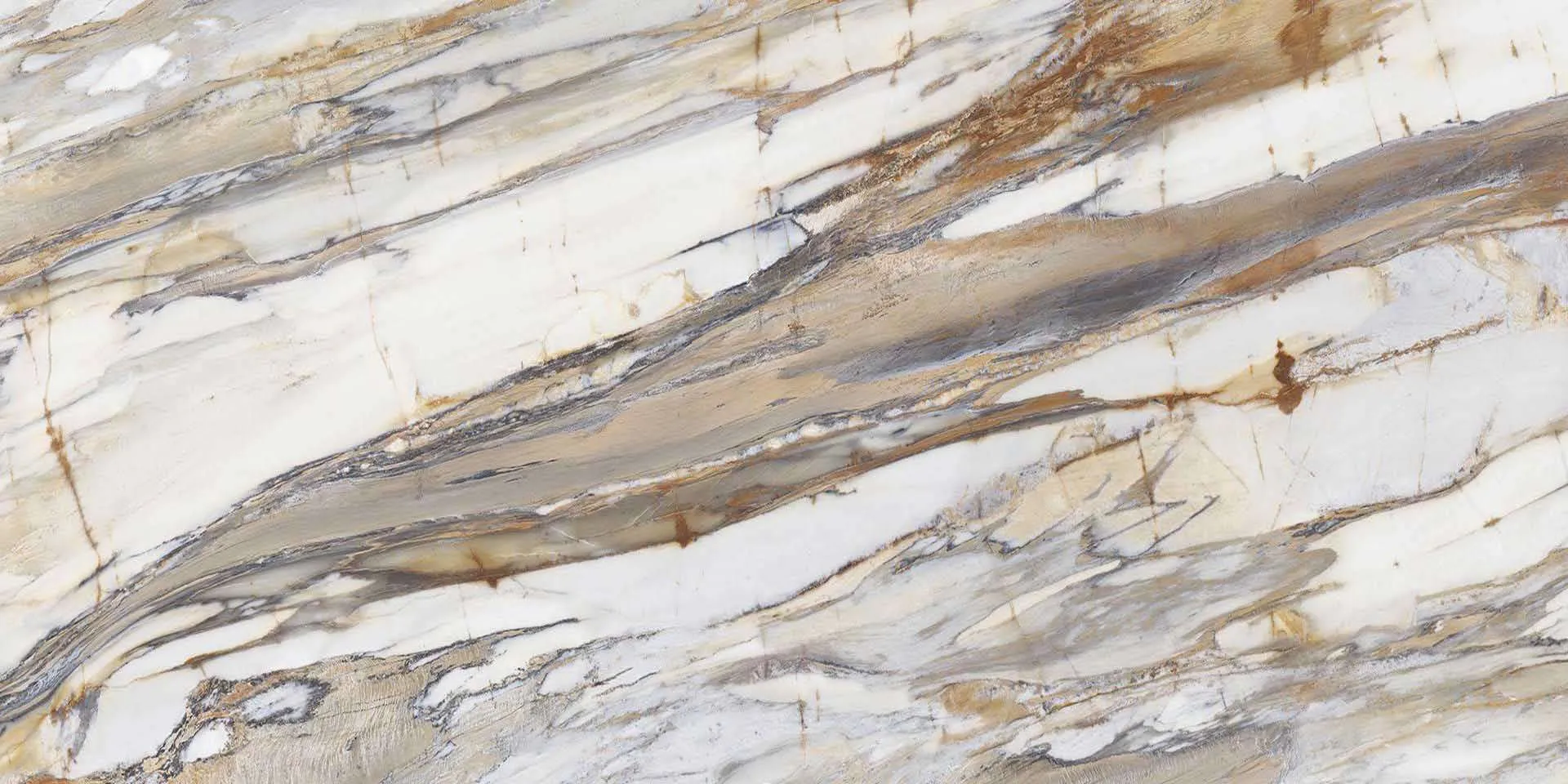 Керамогранит Level by Emil Group Marmi Calacatta Fossil