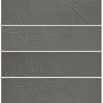 Керамогранит Cerasarda Abitare la Terra Grafite Rodo Mix 20x80