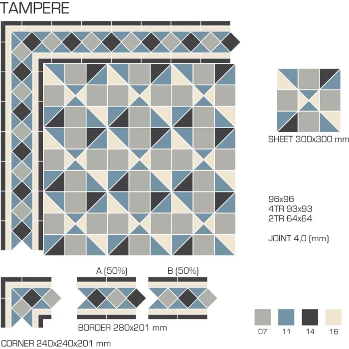 Керамогранит TopCer Victorian Designs Tampere