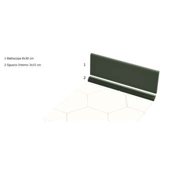 Керамогранит EtruriaDesign Hex (Хекс) BattIscopa/sguscio interna