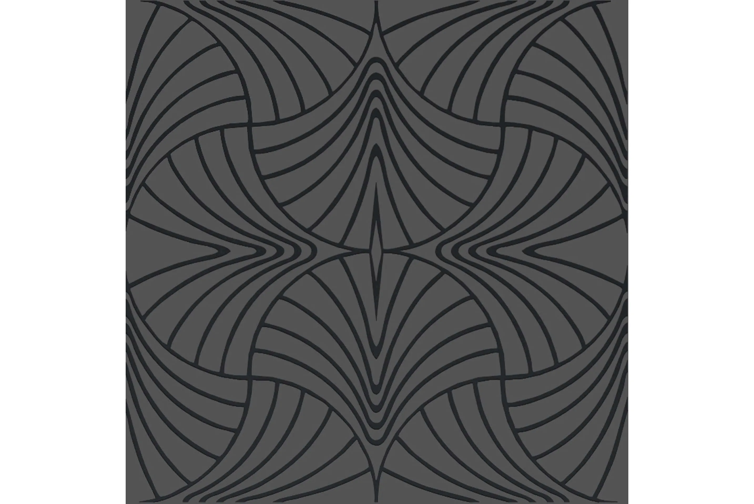 Керамогранит Petracers Swing Piuma Sterling Silver Nero