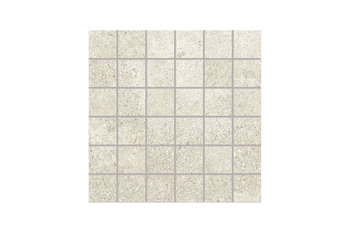 Керамогранит Provenza by Emil Group Re-Play Concrete Mosaico Recupero 5X5 White