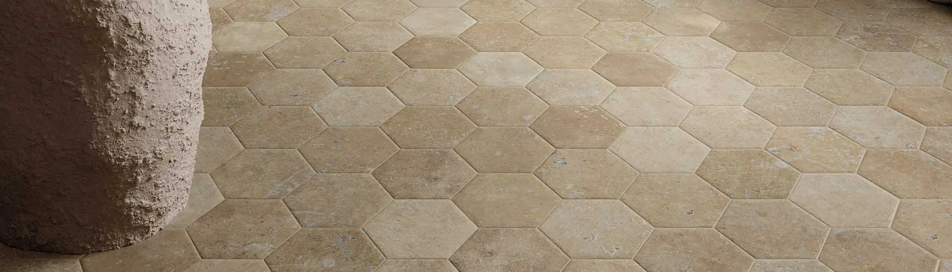 Керамогранит Cir Serenissima Cotto Del Campiano Terra Di Pienza Esagona