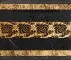 braid 4 nero marquinia gold 25,5 x 30,5 CM