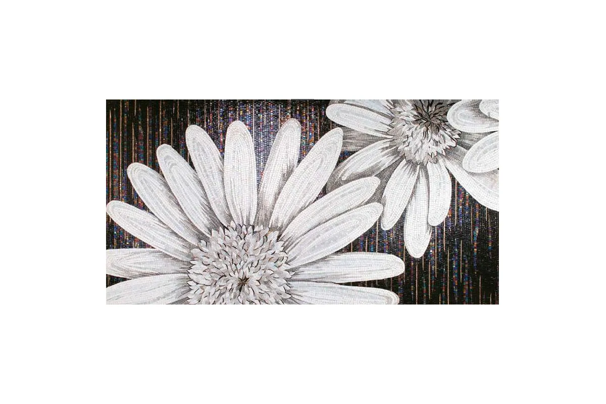 Мозаика Sicis Flower Power Flo10B&W