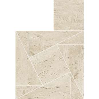 Керамогранит Atlas Concorde Marvel Travertine Pearl Mosaico Tessellation